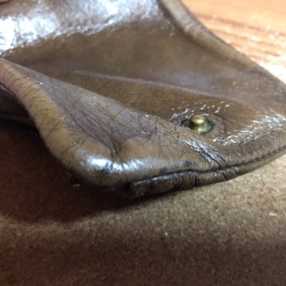 VINTAGE 70's Genuine Deerskin Wallet Coin Purse Combo Western Southwestern SOFT - Picture 10 of 14